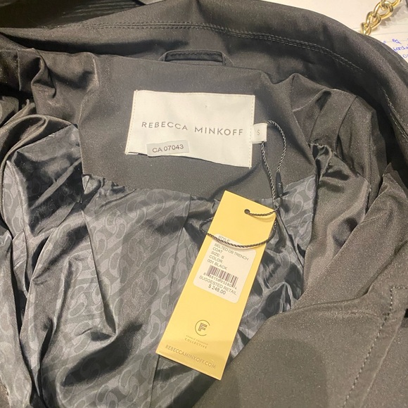 Rebecca minkoff Elegant Black trench coat - Picture 7 of 9